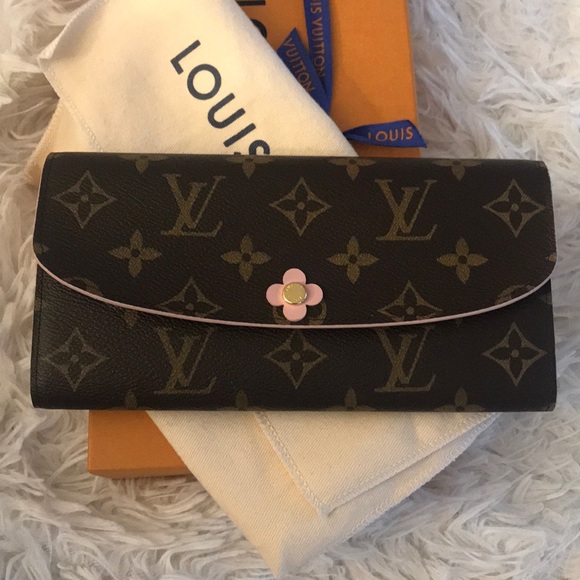 Louis Vuitton emillie mono bloom flower wallet - Picture 2 of 6